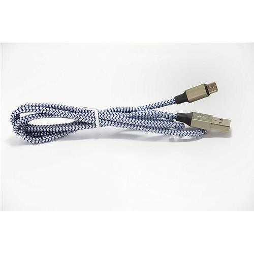 16020 - Cavo dati e carica Devia rivestito in nylon intrecciato mt 1 USB/ Type-c - Devia ( - Prolunghe); #306884