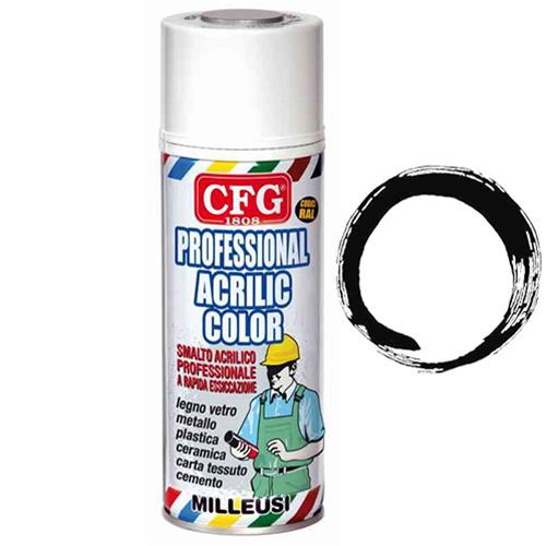 CFG SMALTO VERNICE SPRAY CFG PROFESSIONAL, BIANCO OPACO RAL 9010