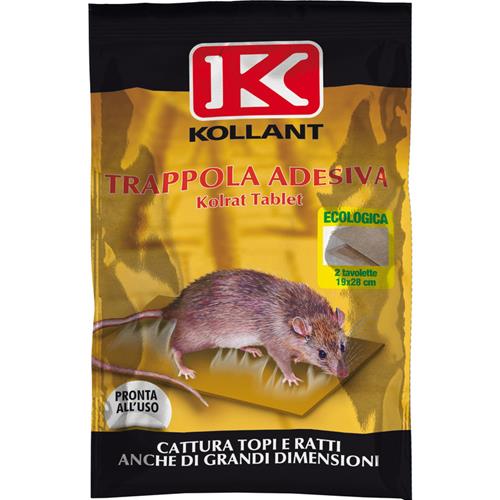 TRAPPOLA ADESIVA TOPI KOLRAT TABLET 19x28cm